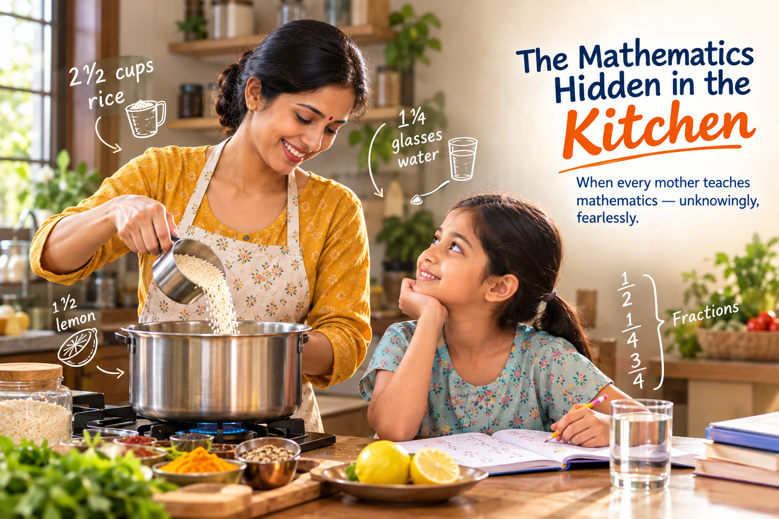 The Mathematics Hidden in the Kitchen